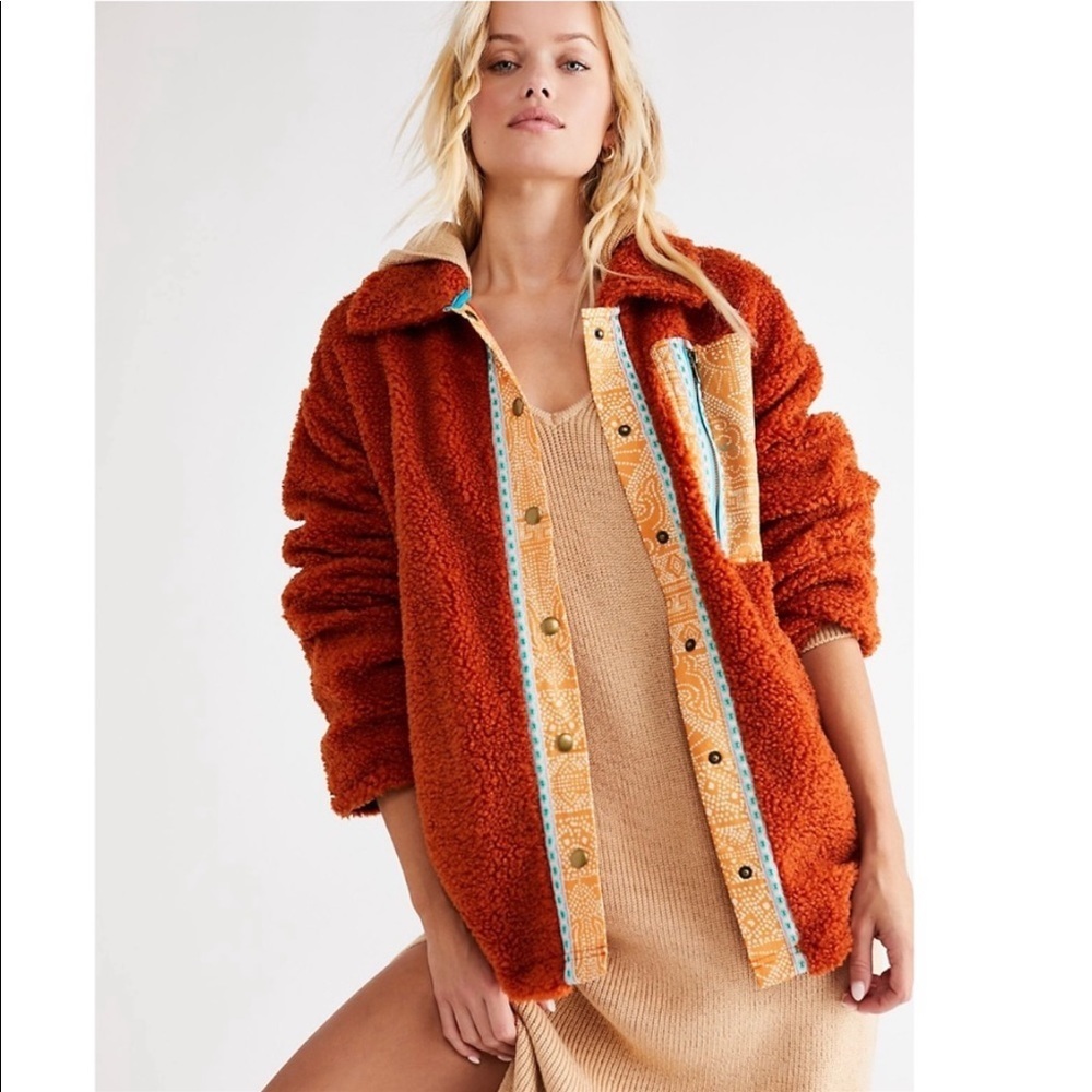NWT Free People This and That Cardi Jacket size Large